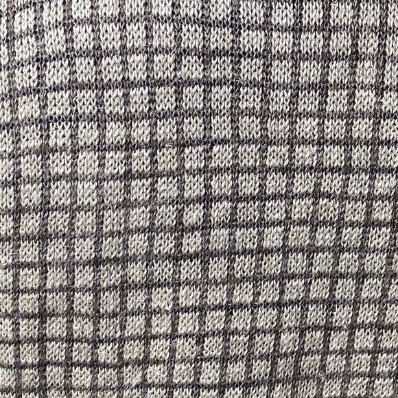 Polo Ralph Lauren Vintage Tan & Brown Check Plaid Linen Vest - Picture 4 of 16